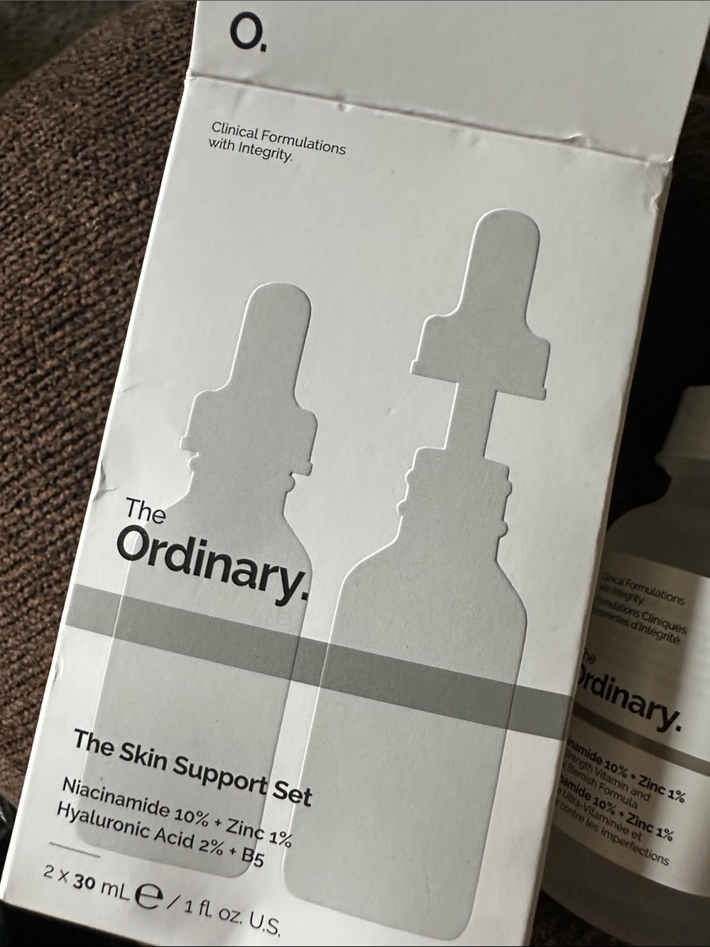 The Ordinary Skin Support Set
